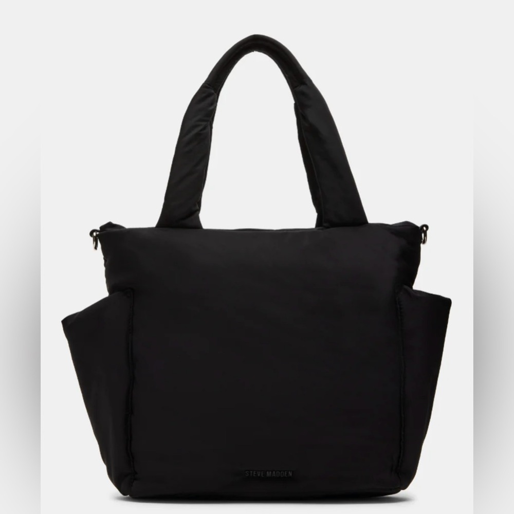 Steve Madden Bcobie Silky Nylon Small Tote - Picture 4 of 5